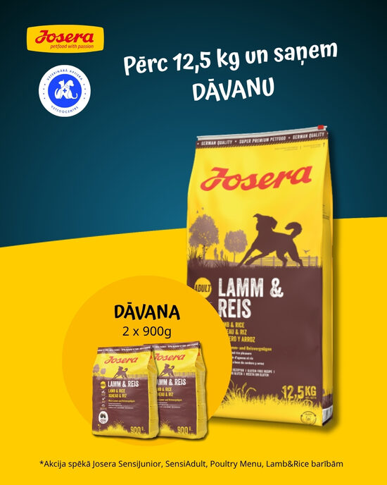 Josera Lamb & Rice 12,5kg